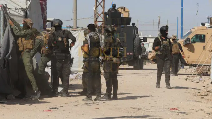 هێزەکانی سوریای دیموکرات ئۆپەراسیۆنێکی هاوبەش لەگەڵ هاوپەیمانی نێودەوڵەتی، سەرکردەی داعشیان لەناو کەمپی هۆڵدا گرت