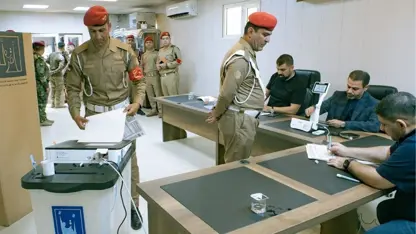 Irak ve Kürdistan Bölgesi’nde özel oylama başladı