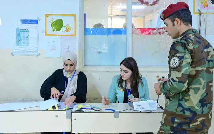 Kürdistan Bölgesi’nde özel oylama sayımı başladı