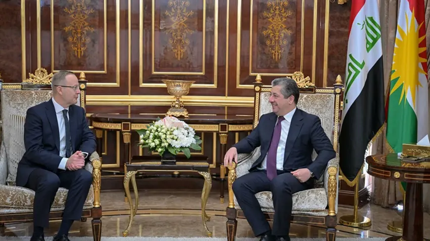 Mesrur Barzani ve Finlandiya Büyükelçisi bir araya geldi