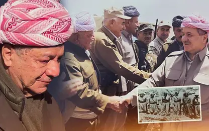 Mesud Barzani, Peşmerge arkadaşı Kaniyelinci’nin cenaze törenine katıldı