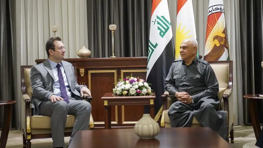 Erbil-Türkiye arasinda diplomatik görüsme