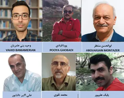 حوكمی لەسێدارەدانی 6 زیندانی سیاسی پشتڕاست كرایەوە