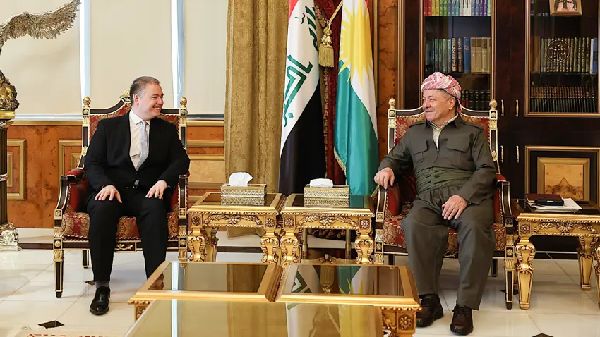 Serok Barzanî pêswazî li Konsulê nû yê Macaristanê kir