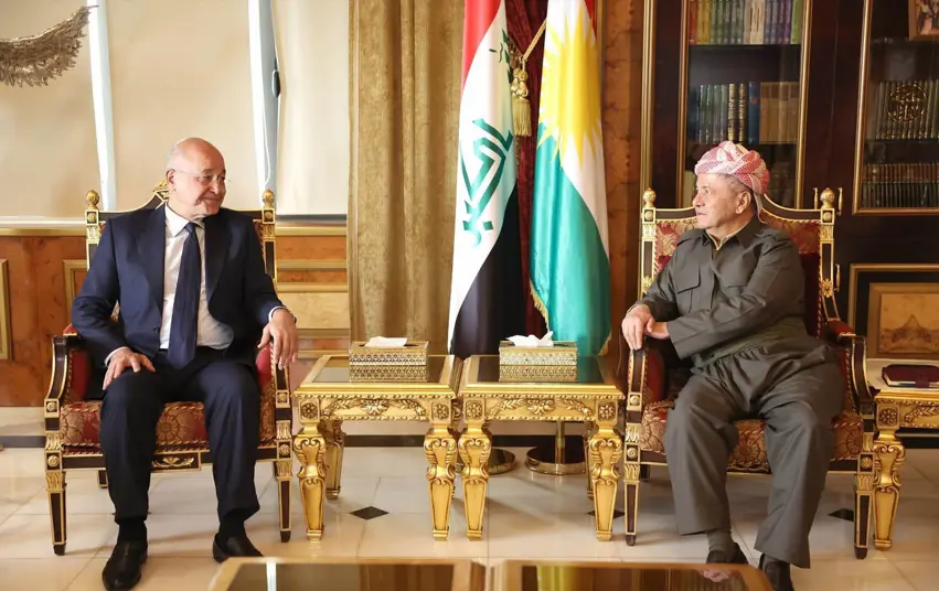  Mesud Barzani'den UNHCR görevine atanan Berham Salih'e tebrik telefonu
