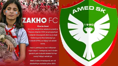 Amedsporê Tîma Zaxoyê ji bo wergirtina Xelata ‘FIFA Fan Award’ pîroz kir