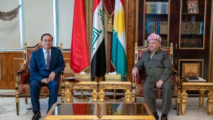 Başkan Mesud Barzani, Çin Komünist Partisi heyetini kabul etti