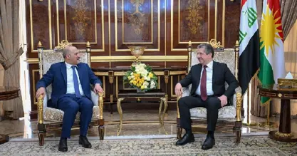 سەرۆکی حکوومەتی هەرێمی کوردستان پێشوازی لە سەرۆکی ڕەوتی غەدی سووریا کرد