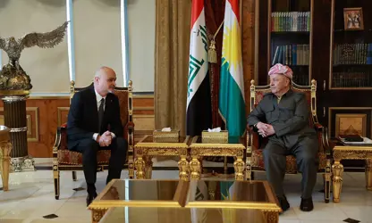 سەرۆك بارزانی پێشوازی لە کونسووڵی گشتی نوێی پۆلەندا لە هەولێر کرد