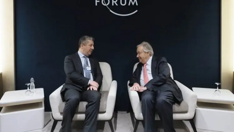 Basbakan, BM Genel Sekreteri Guterres ile görüstü