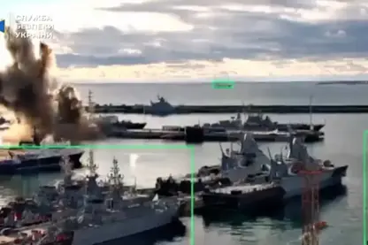 Ûkraynayê 1800 kîlometre dûrî sînorên xwe li keştiyeke Rûsyayê xist