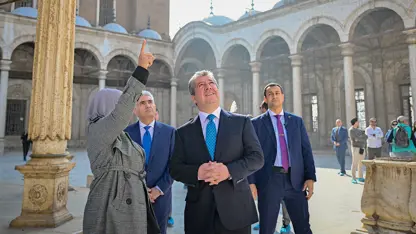 Serokwezîr Barzanî serdana Keleha Selahedîn kir