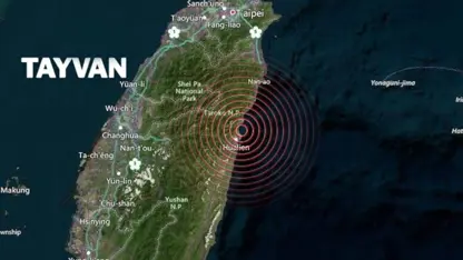 Li Taywanê bi tundiya 6,1 pileyan erdhej çêbû