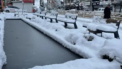 Ji bo 14 bajarên Bakurê Kurdistanê hişyariya berf û seqemê