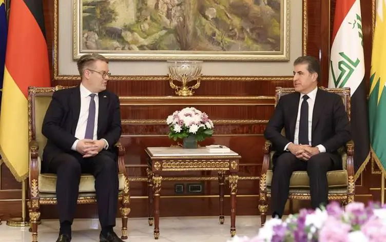 Neçirvan Barzani, Almanya’nin Suriye temsilcisi ile görüstü