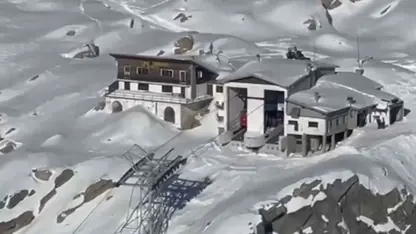 Di qeza teleferîkê de 3 kes birîndar bûn 100 kes asê man