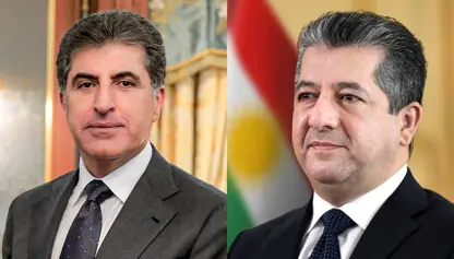 Ji Nêçîrvan û Mesrûr Barzanî peyamên sala nû ya 2026an