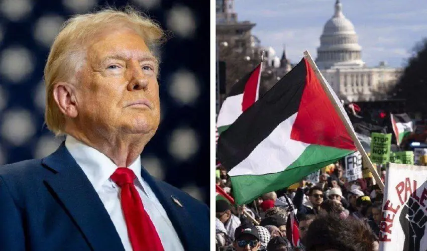 ترامپ فەرمانی دەرکردنی ئەو خوێندکارانەی پشتیوانی لە گرووپەکانی حەماس و حیزبۆڵڵا لە ئەمریکا دەكەن، دەرکرد