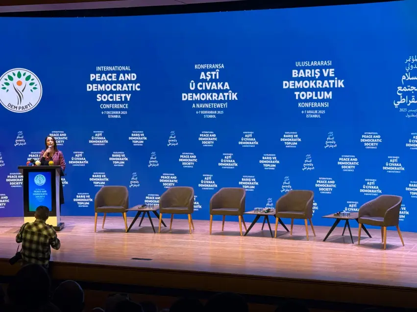 Barış ve Demokratik Toplum Konferansı başladı: Gündem ‘Barış süreci’