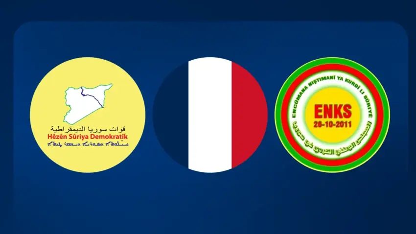 Fransa ji bo yekîtiya kurdan a li Rojavayê Kurdistanê navbeynkariyê dike