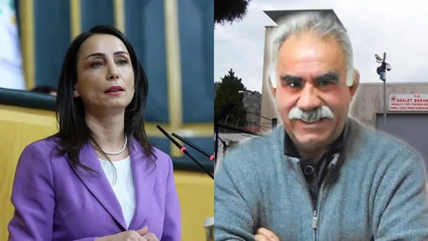 Hevseroka DEM Partiyê li parlamentoyê gotinên Ocalan parve kir