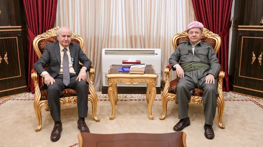 Serok Barzanî Dr. Resad Mîran ê xelatgirê Xelata Pûskîn pîroz kir