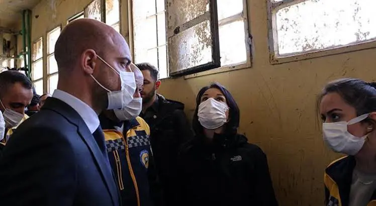 Almanya ve Fransa disisleri bakanlari Sednaya'da incelemeler yapti