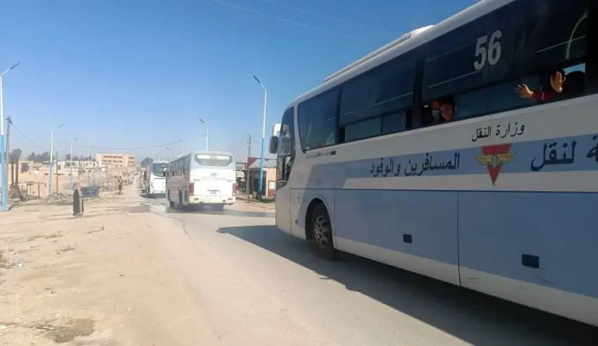 500 koçberên Kampa Holê bo Iraqê hatin veguhestin