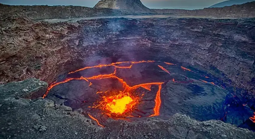 Li Etiyopyayê Çiyayê Dofanê teqiya