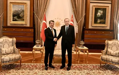 Başbakan Mesrur Barzani Ankara'da: Erdoğan ile görüşecek 