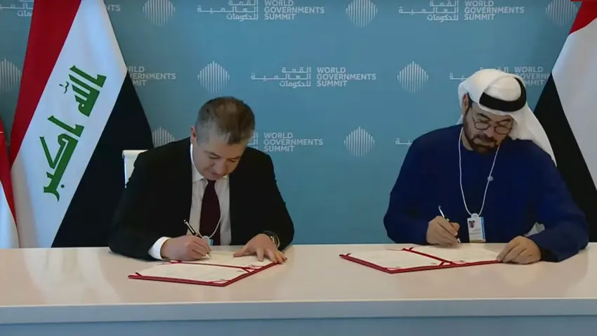 Kürdistan Bölgesi ile BAE arasinda mutabakat zapti imzalandi