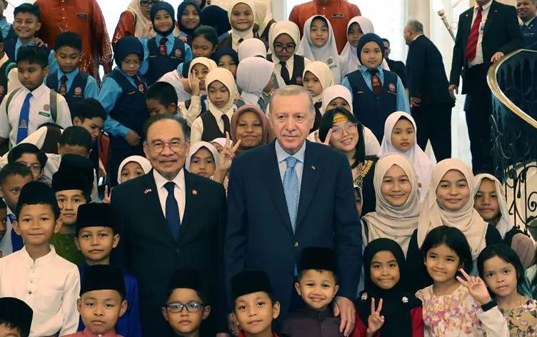 Malezya Basbakani, Erdogan’a tesekkür etti