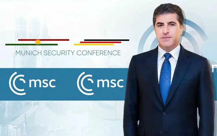 Nêçîrvan Barzanî ji bo Konferansa Ewlehîyê ya Munîhê çû Almanyayê