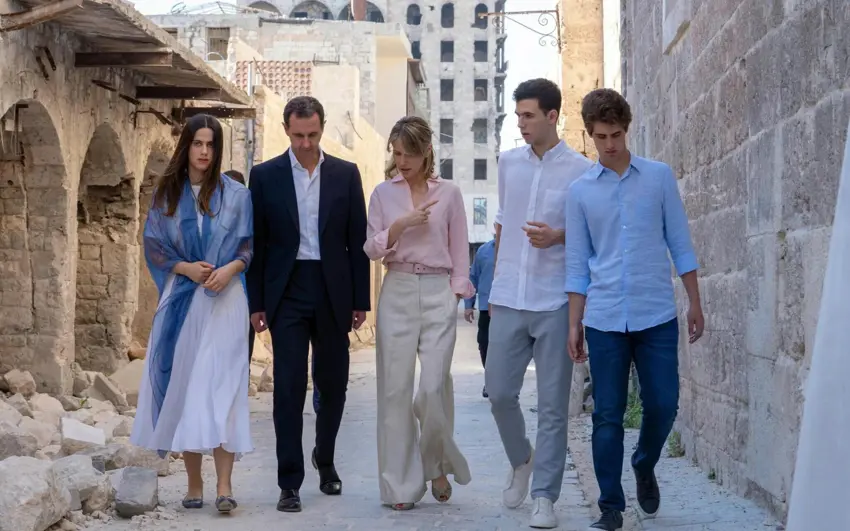 Kurê Besar Esed pistî hilwesîna rejîmê cara yekem xuya bû