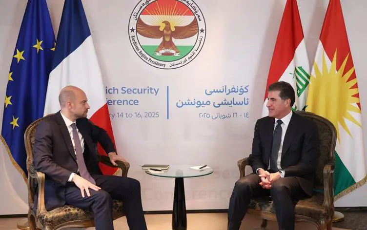 Nêçîrvan Barzanî bi wezîrê karên derve yê Fransayê bi Barrot re hevdîtinê pêkanî