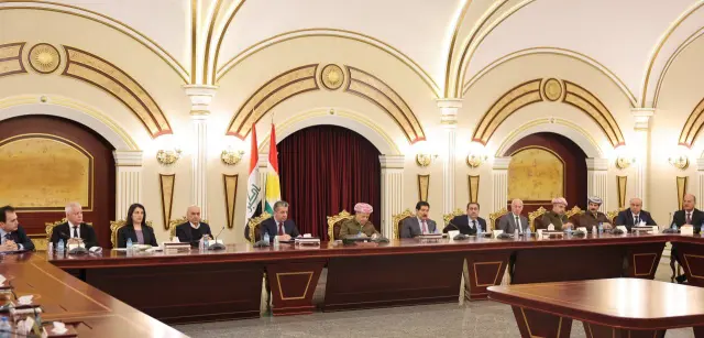 ڕاگەێندراوی كۆبوونەوەی فراوانى كۆمیتەی ناوەندی پارتی دیموكراتی كوردستان