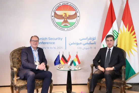 نێچیرڤان بارزانی جه‌ختی له‌ گرینگی پشتگیری ئاڵمانیا بۆ هه‌رێمى كوردستان کردەوە