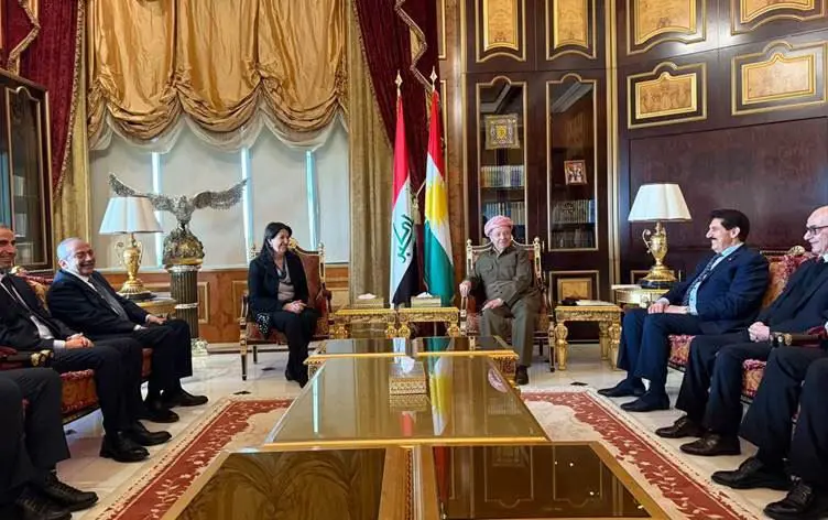 İmralı Heyeti ile görüşen Başkan Barzani: Sürece katkı sunmaya hazırım 