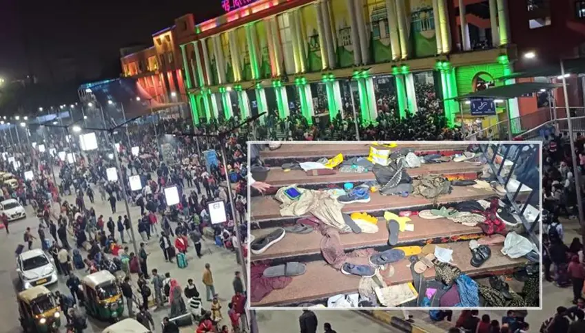 Li Hindistanê li stasyona trênê îzdiham: 18 mirî