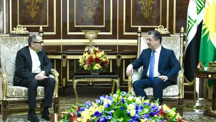 Mesrûr Barzanî pêswaziya Cîgirê Wezîrê Derve yê Îranê kir