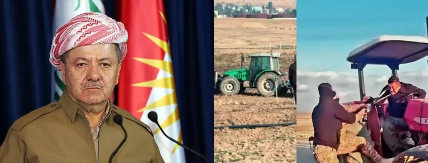 Serok Barzanî: Kiryarên li dijî cotkarên Kurd ên Kerkûkê, “Enfalê” tîne bîra Kurdan