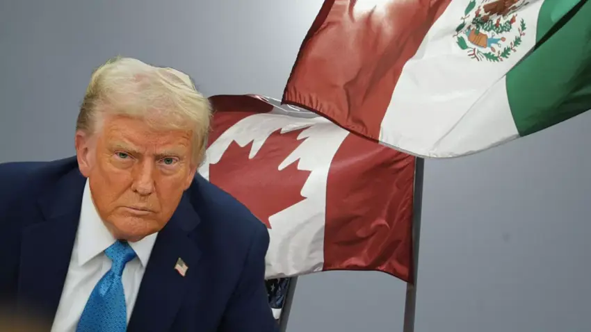 فەرمانی ترامپ بۆ زیادکردنی باج لەسەر کاڵاکانی کەنەدی و مەکسیکی و چینی؛ کەنەدا تۆڵەی لێکردەوە.
