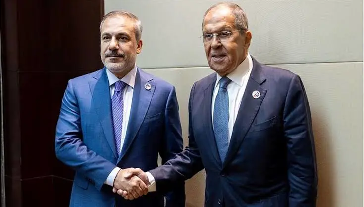 Fidan, Rusya Dışişleri Bakanı Lavrov ile görüştü