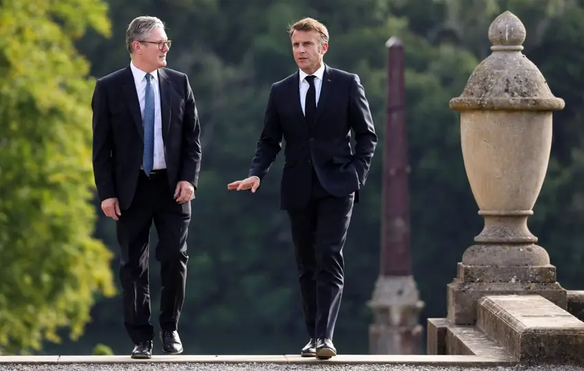 Macron ile Starmer haftaya ABD’ye gidecek