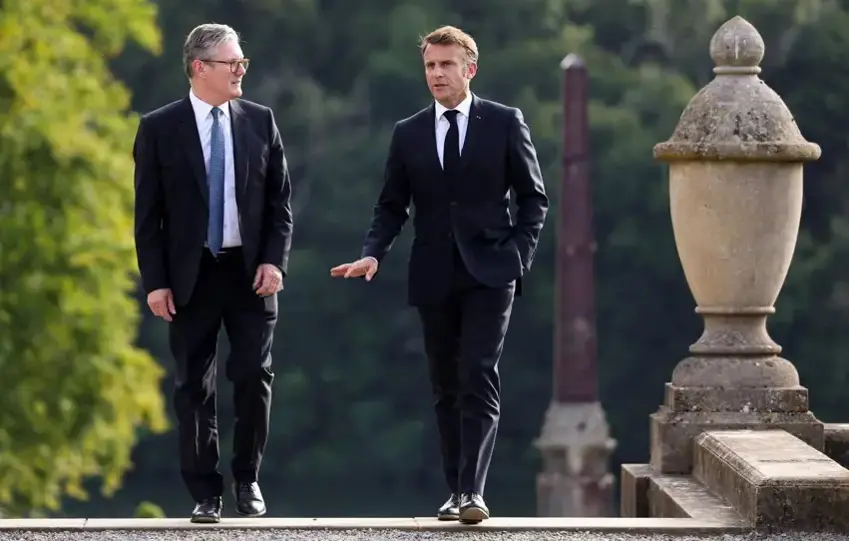 Macron û Starmer hefteya pês diçin Dewletên Yekbûyî