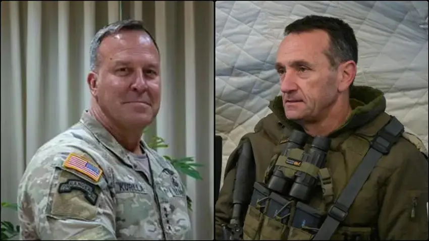 Fermandarê CENTCOMê bi Serfermandarê Îsraîlê re civiya