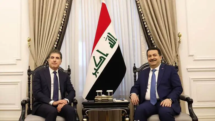 Nêçîrvan Barzanî li gel Sûdanî civiya