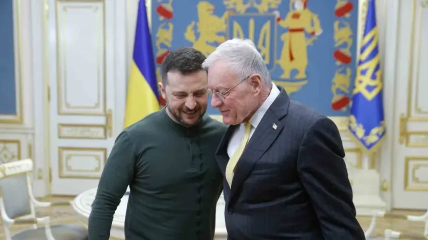 Zelenskiy bi nûnerê DYA yê ji karên Ûkrayna-Rûsya berpirs re hevdîtinekî kir