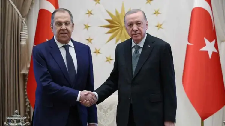 Erdogan, Ankara’da Lavrov'la görüstü