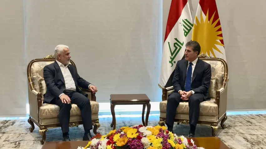 Erbil | Neçirvan Barzani, Yapicioglu’nu kabul etti
